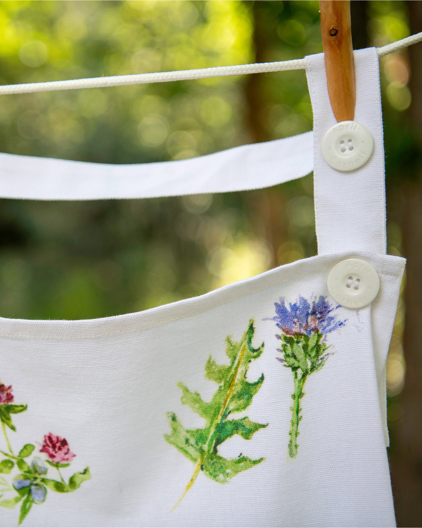 April's Field Flowers Apron