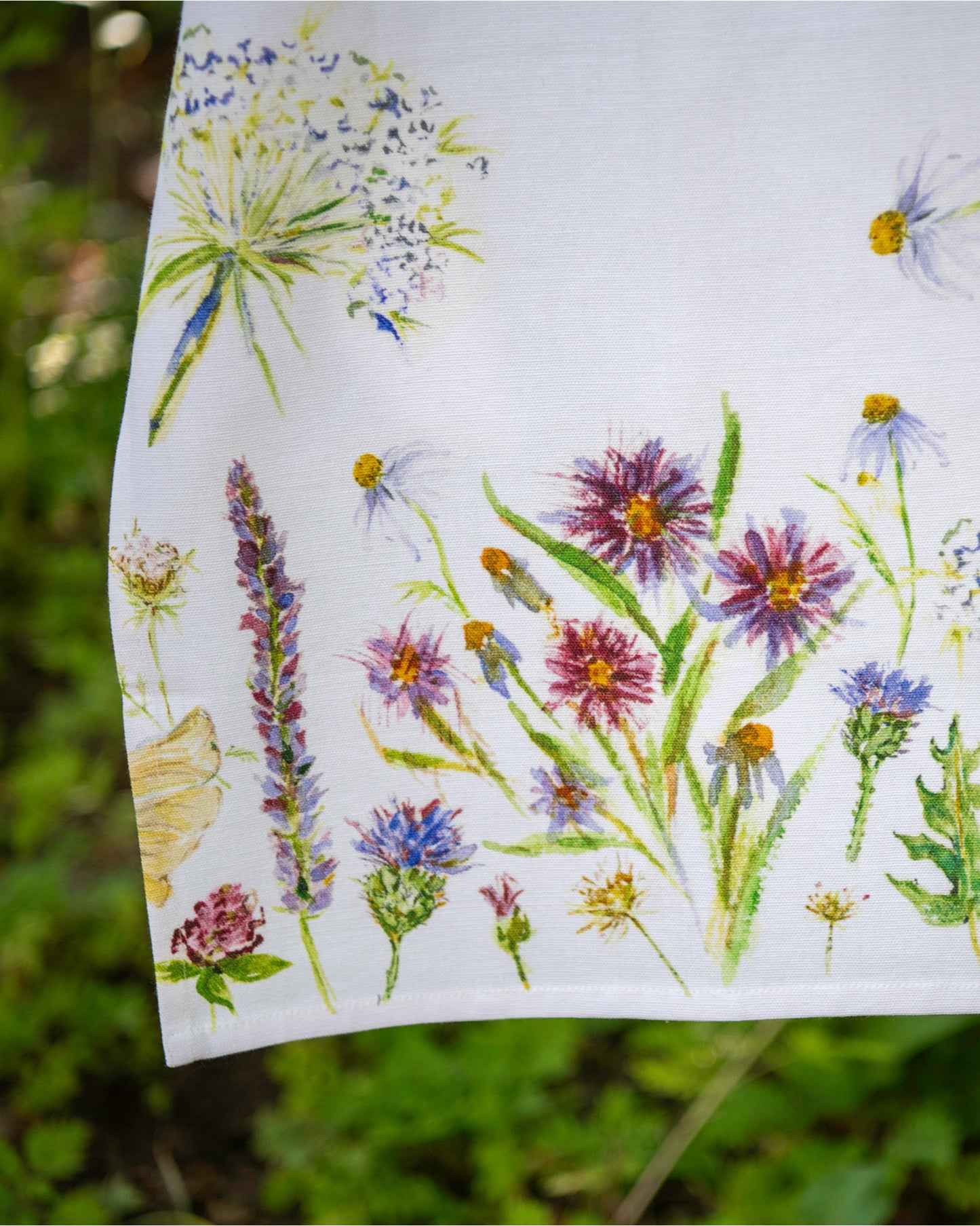 April's Field Flowers Apron