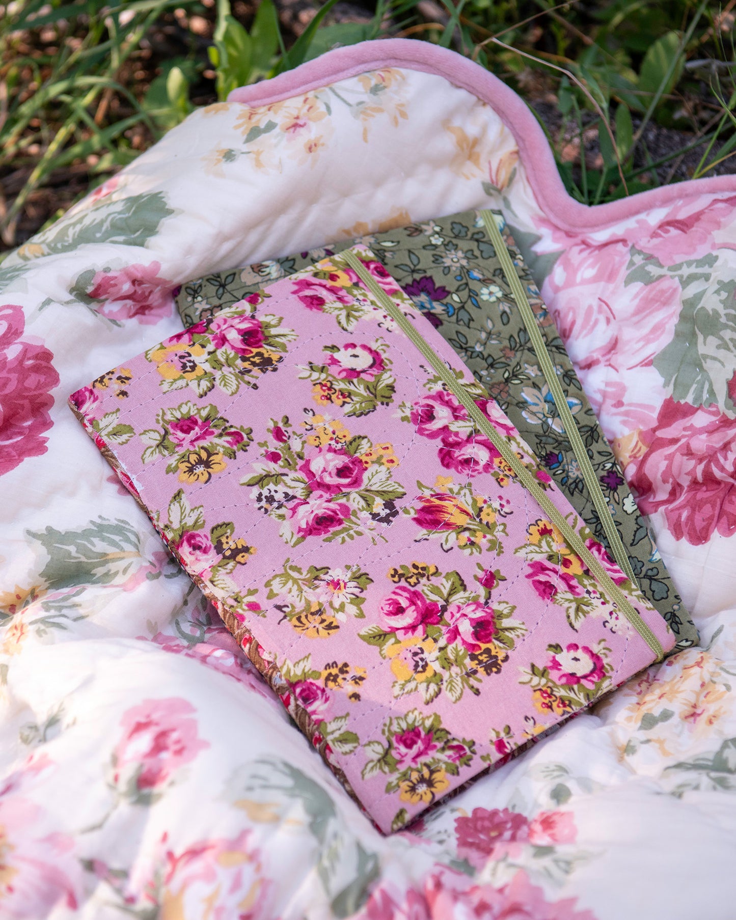 Woodland Patchwork Ruled Journal