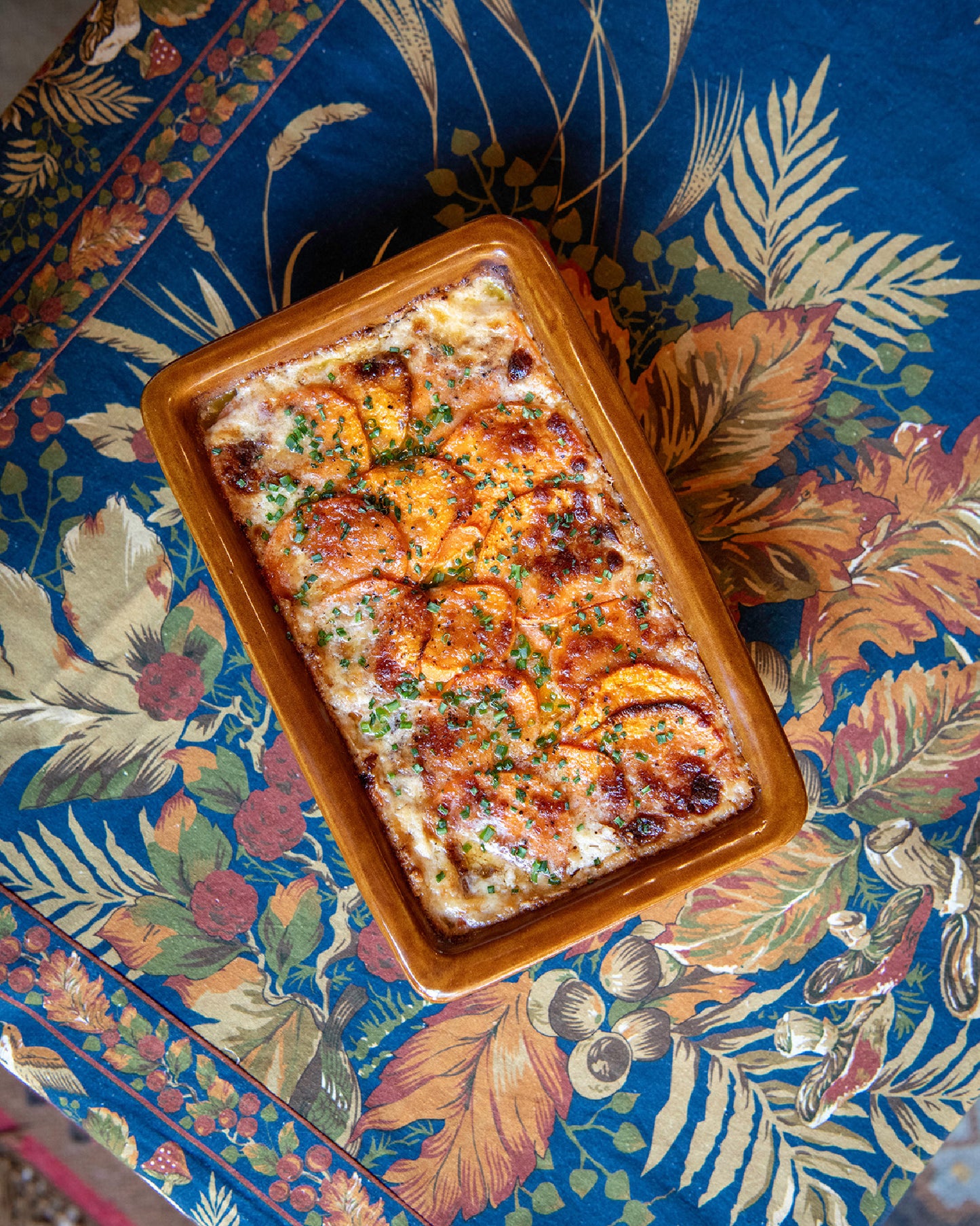 Cinnamon Spice Ceramic Loaf Pan