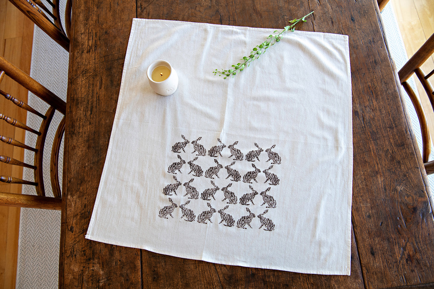 Don't Worry, Be Hoppy Towels, Set of 2