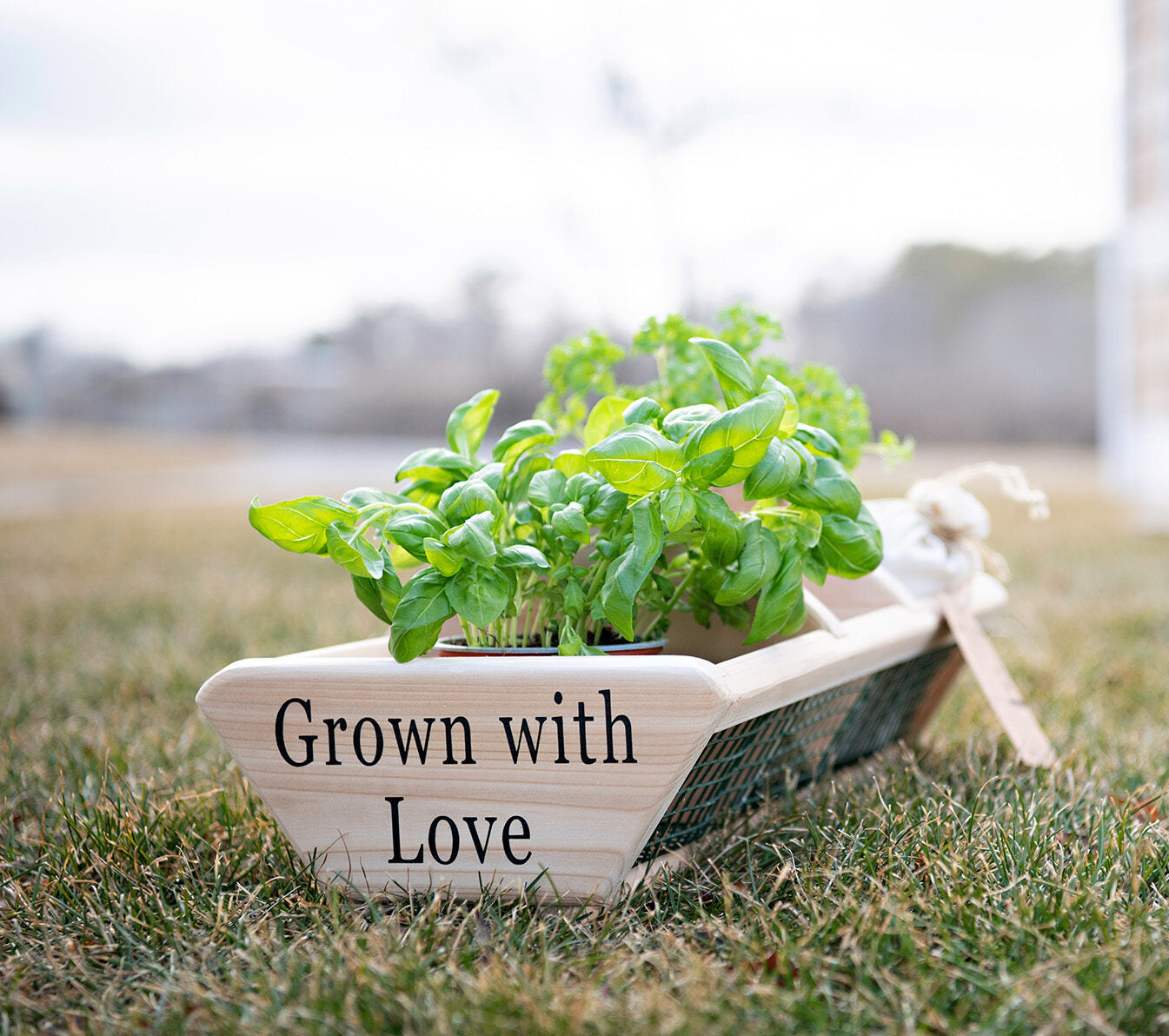 Grown With Love Garden Basket