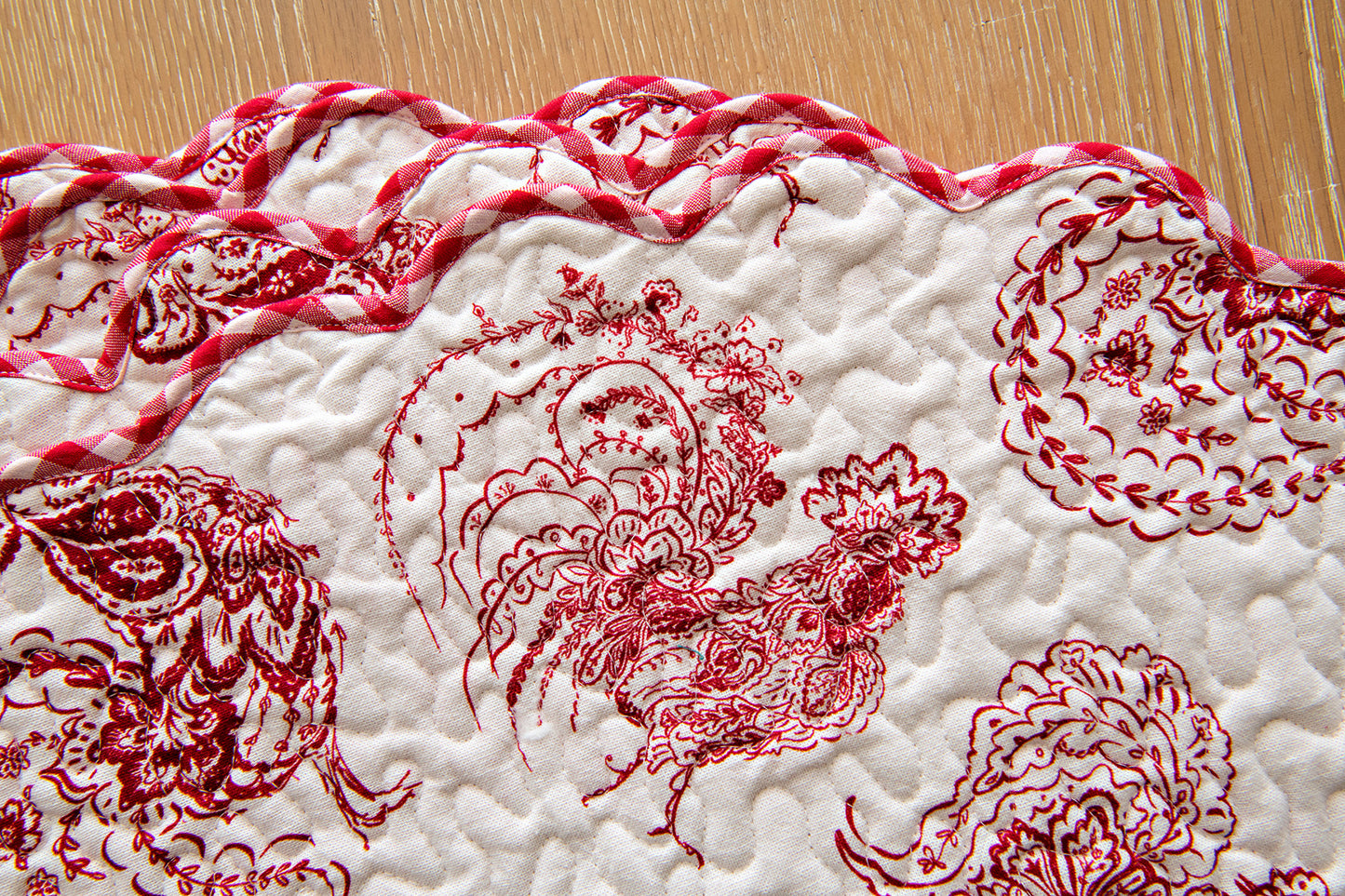 Backyard Rooster Quilted Placemats, Set of 4
