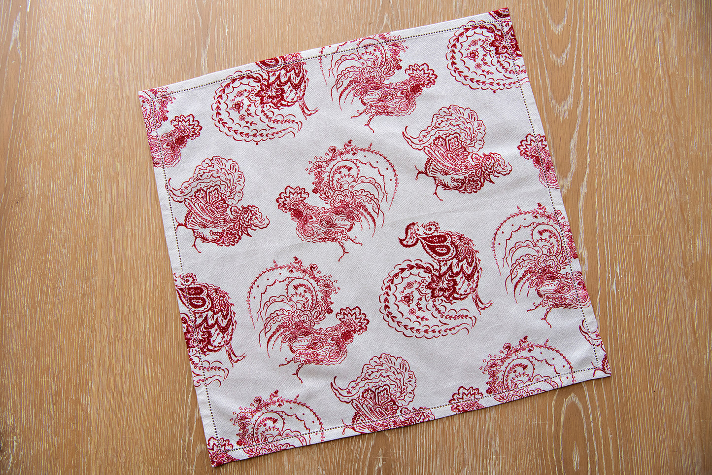 Backyard Rooster Napkins, Set of 4