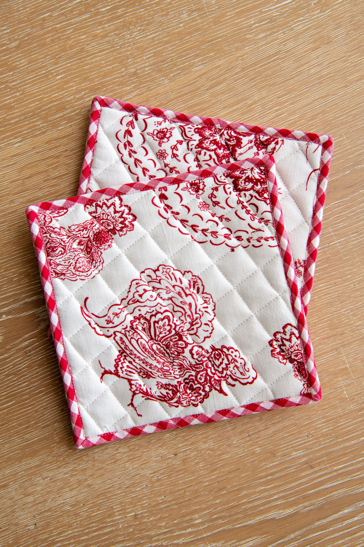 Backyard Rooster Potholders, Set of 2