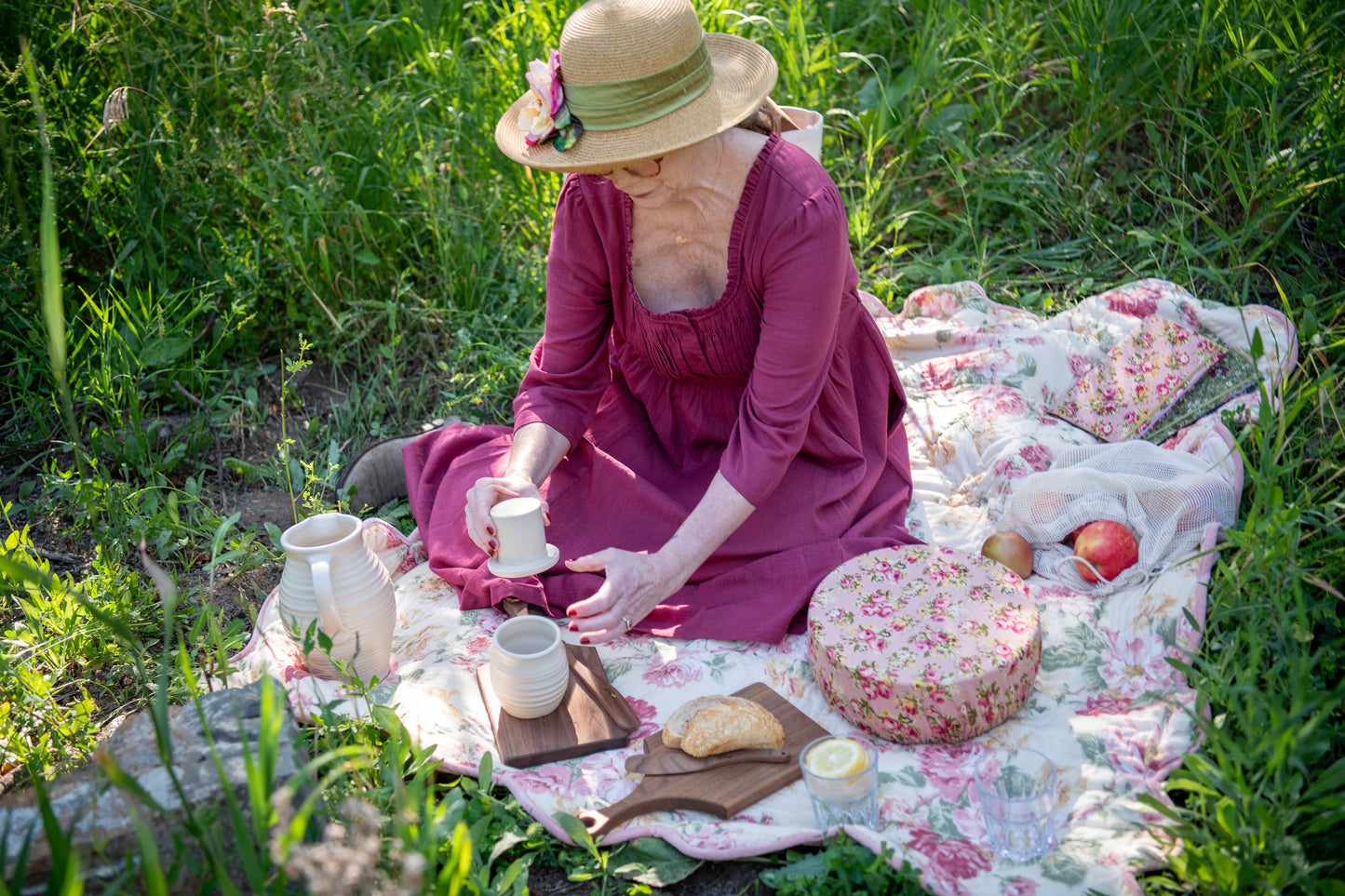 Blooms Everlasting Throw