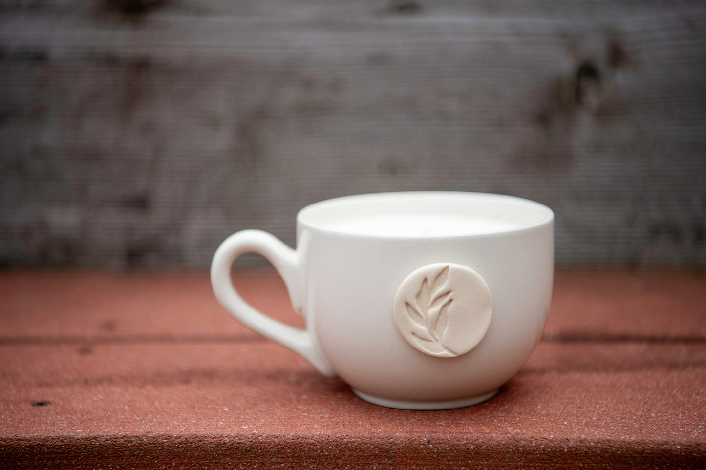 Olive Embrace Candle Mug, Sea Salt Scent