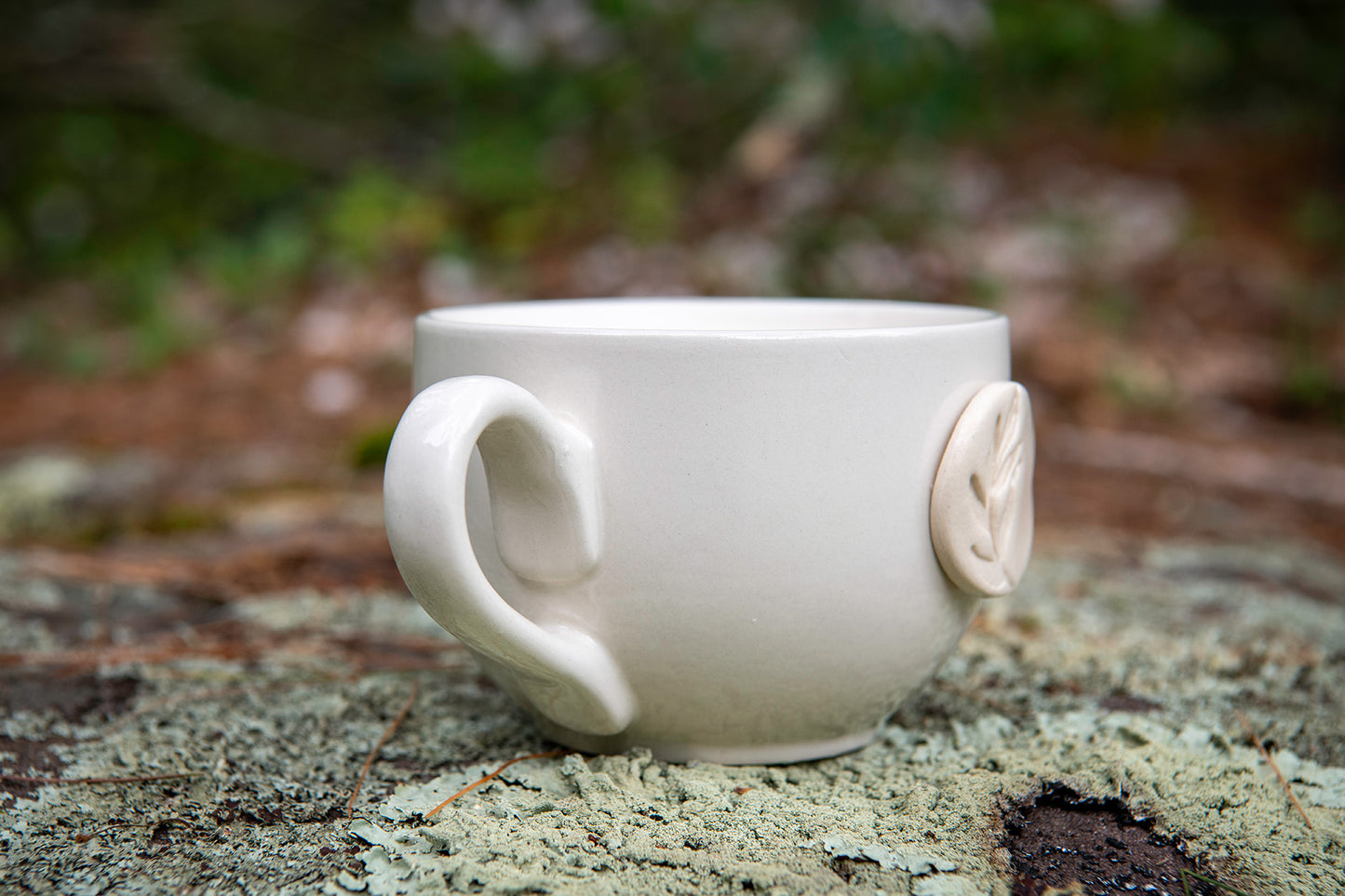 Olive Embrace Candle Mug, Sea Salt Scent
