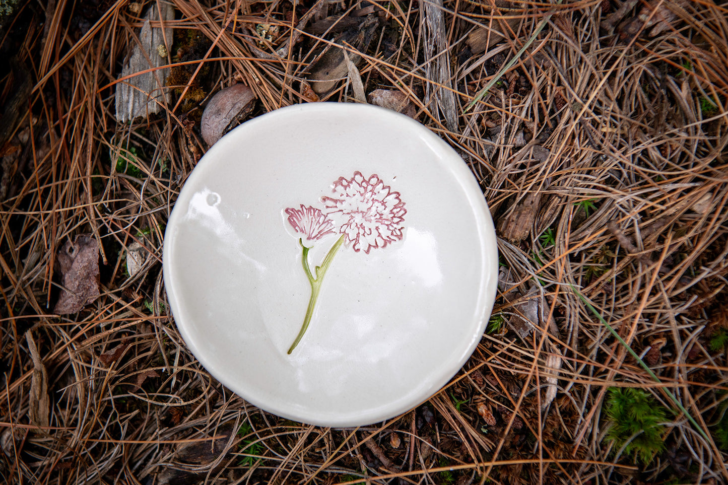 Birth Flower Keepsake Dishes