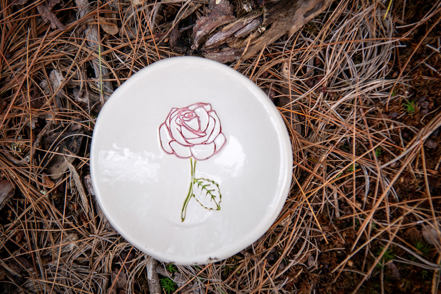 Birth Flower Keepsake Dishes