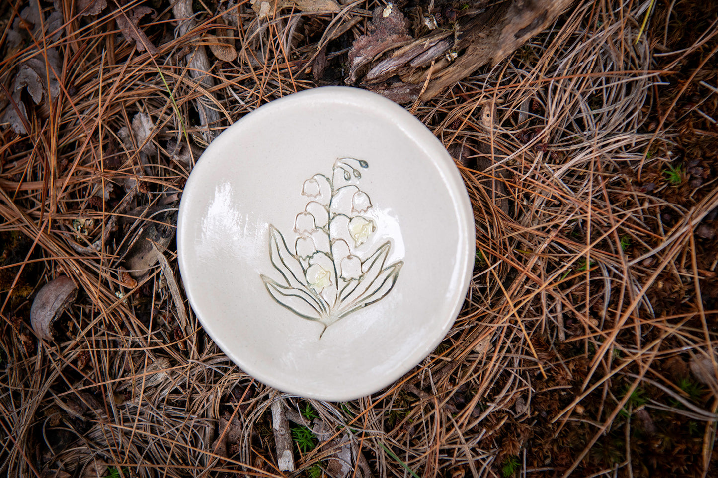 Birth Flower Keepsake Dishes
