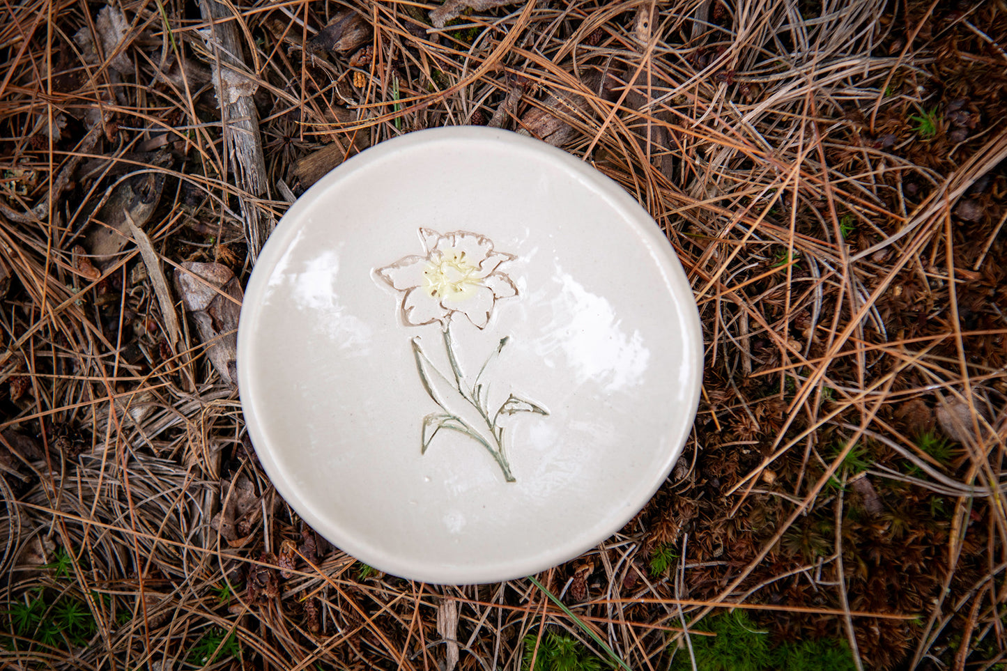 Birth Flower Keepsake Dishes