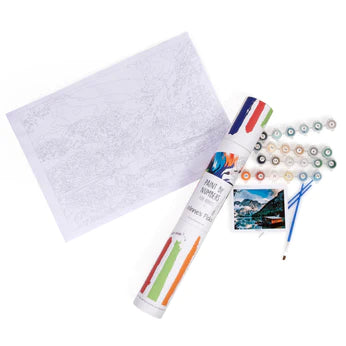 Gardening Afternoon Paint-By-Numbers Kit