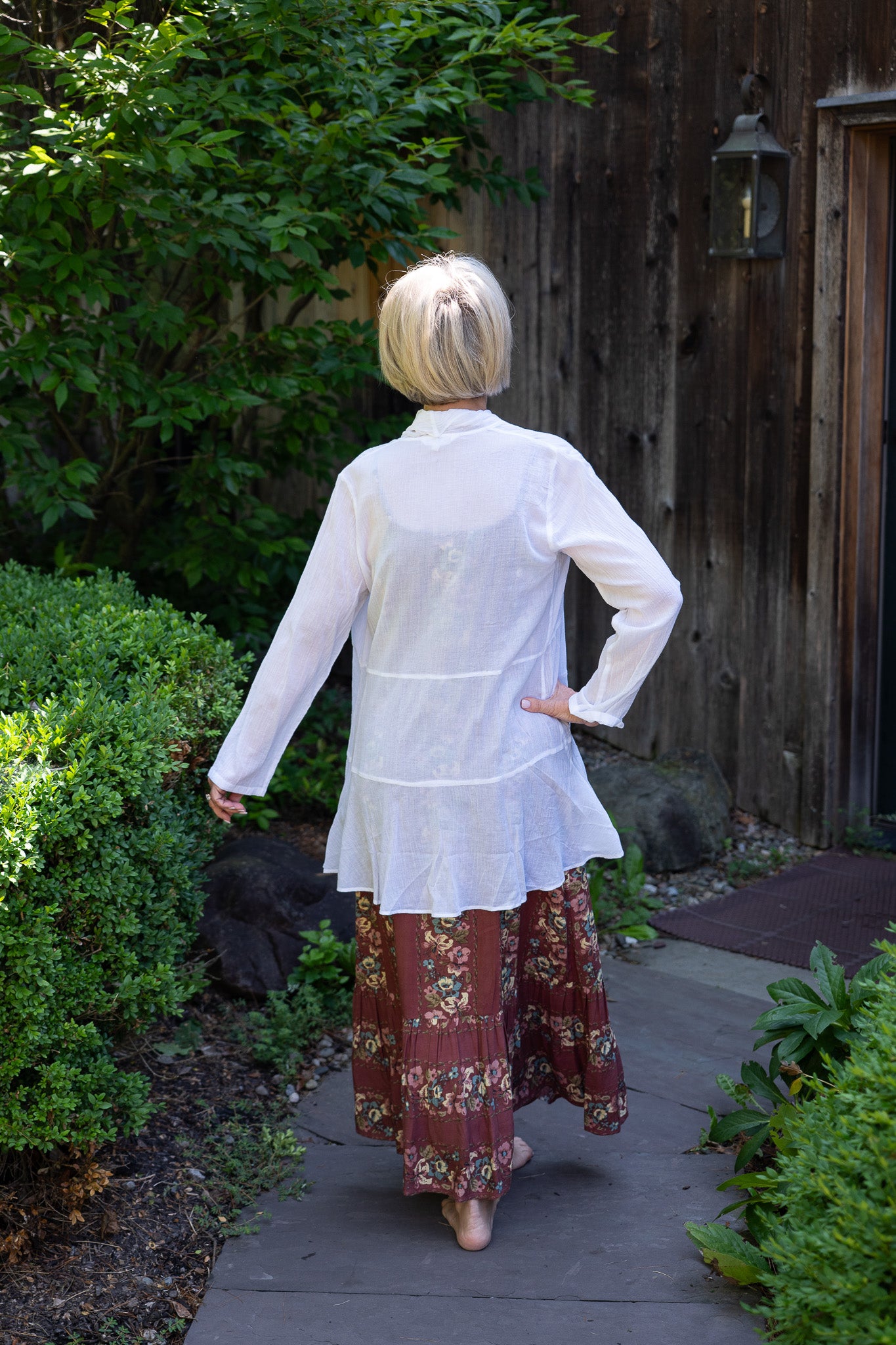 Everlasting Duster in White
