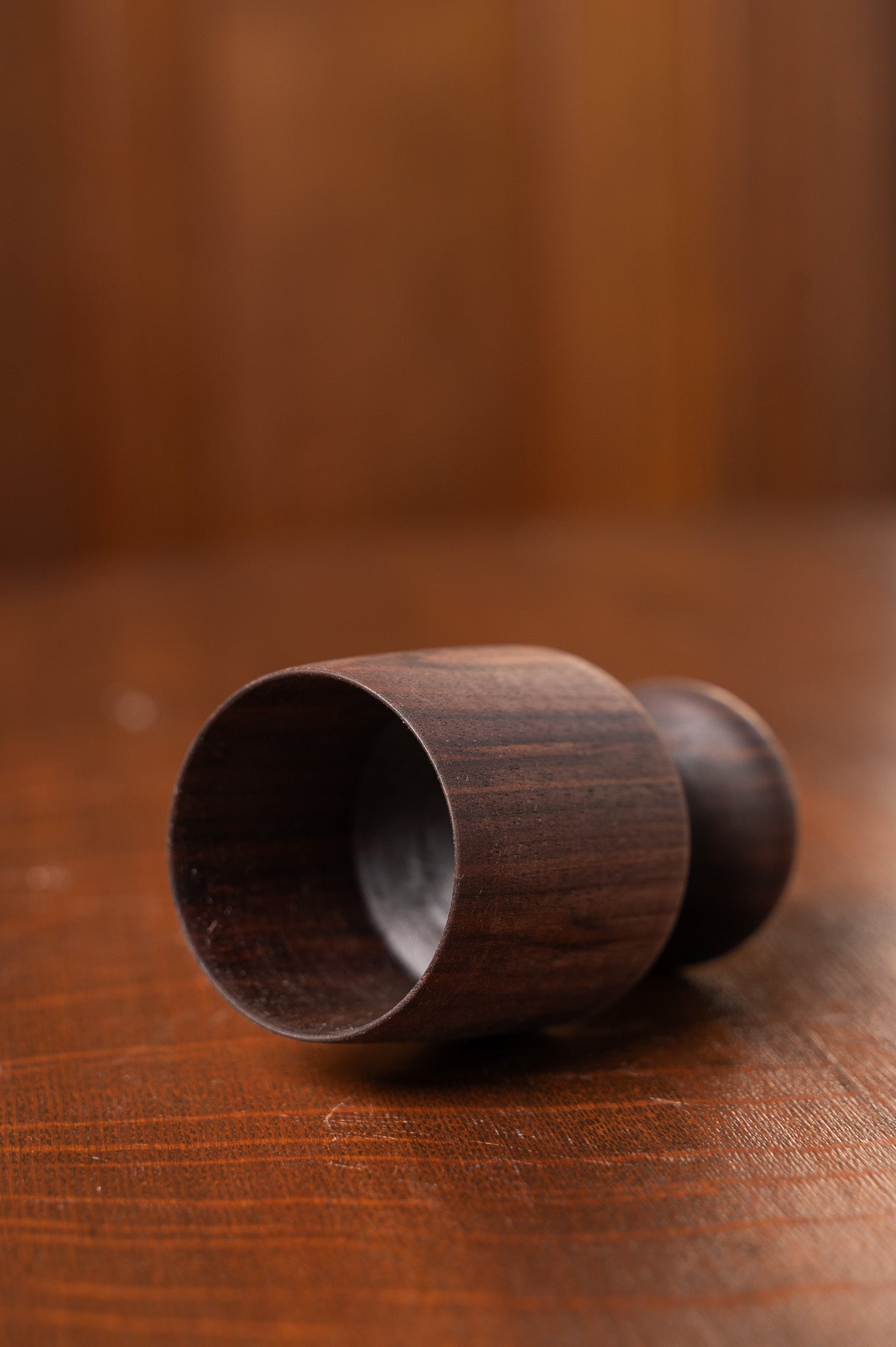 Wooden Biscuit Cutter in Walnut