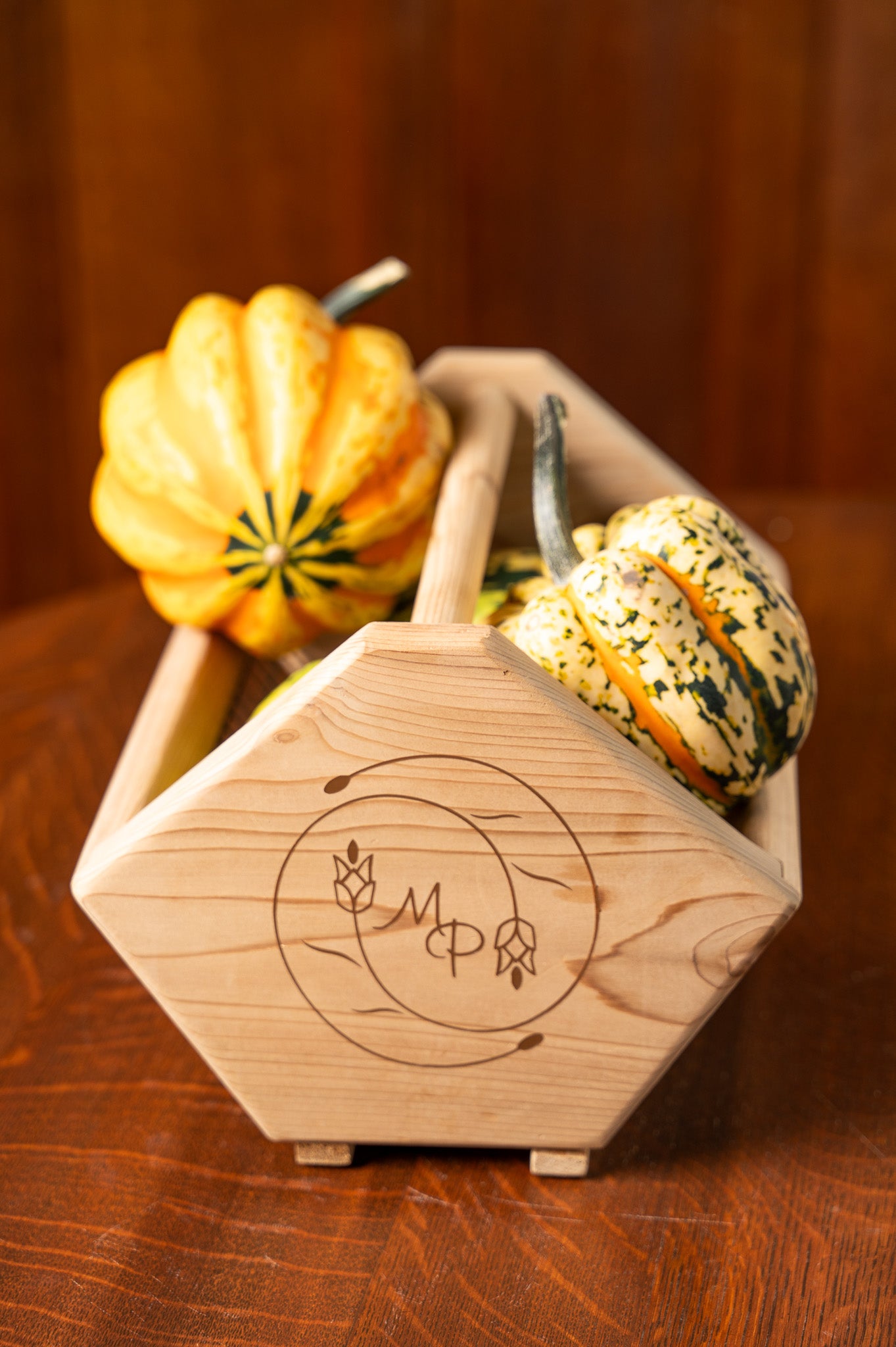 On the Prairie Garden Basket