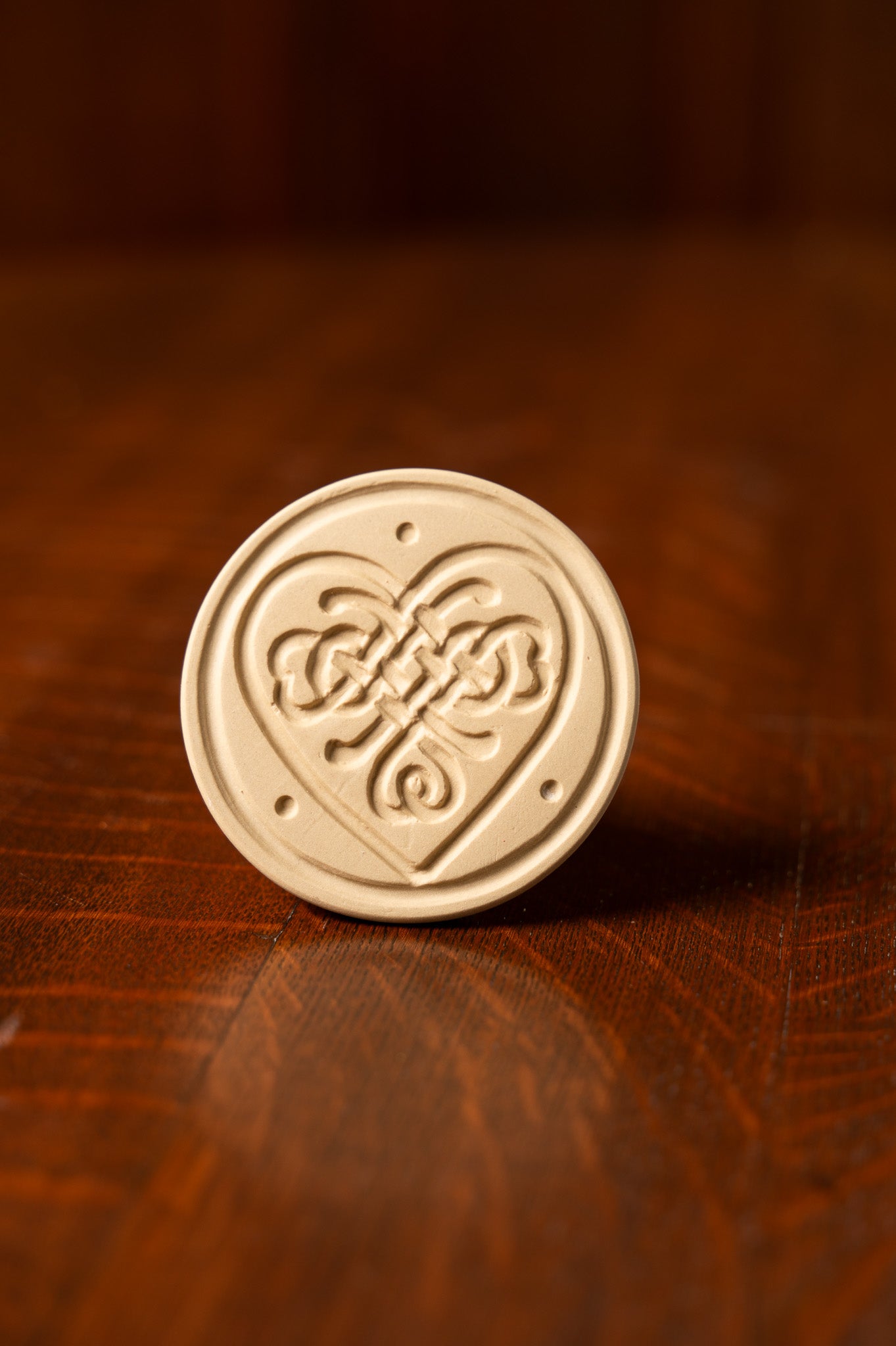 Cookie Stamp in Celtic Heart