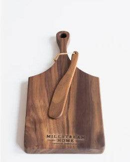 THE Ultimate Cheese board with Wooden Spreader