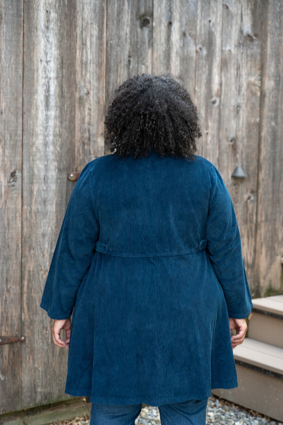 Farmer's Market Cord Jacket in Navy