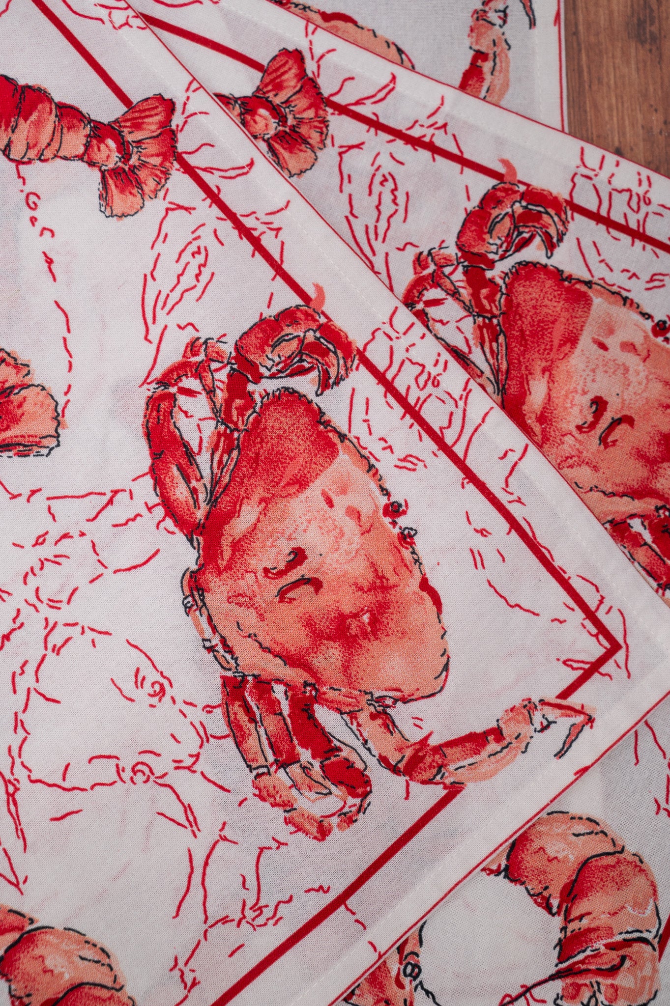 Feeling Crabby Luncheon Napkins, Set of 4
