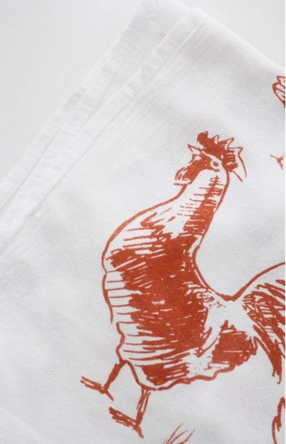 Free Range Chickens Tea Towel