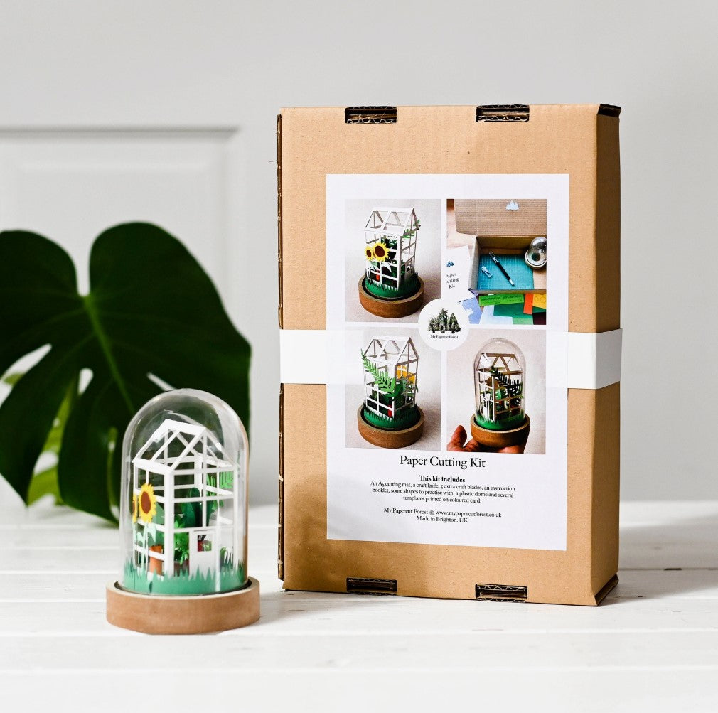 Let's Get Crafty: Greenhouse Paper Craft Kit