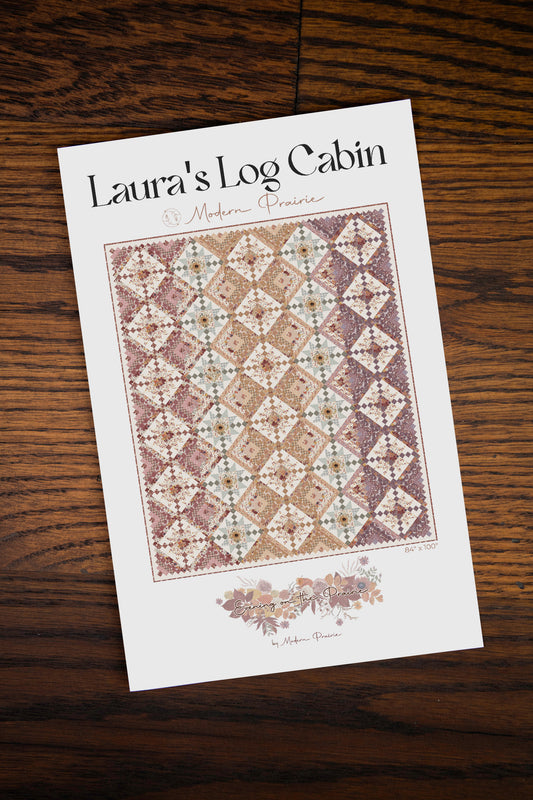 Evening On the Prairie: Laura's Log Cabin Instructional Guide (Digital Edition)