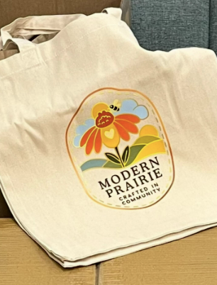 Modern Prairie Tote Bag – Crafted in Community