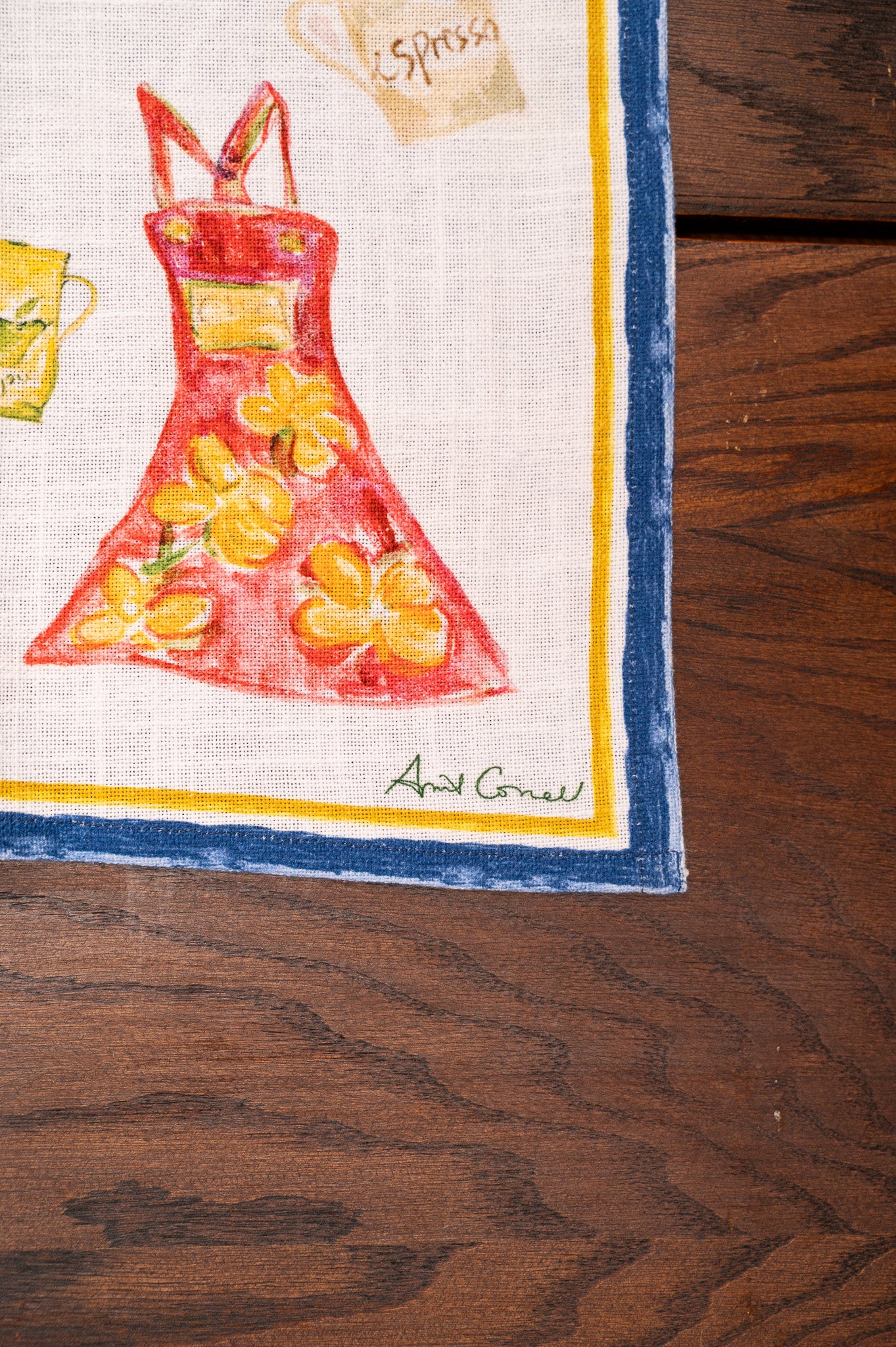 Measuring Magic Watercolor Tea Towel