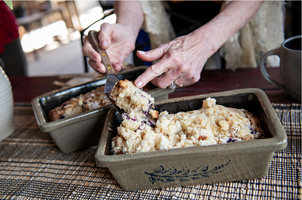 Farm Floral Ceramic Loaf Pan