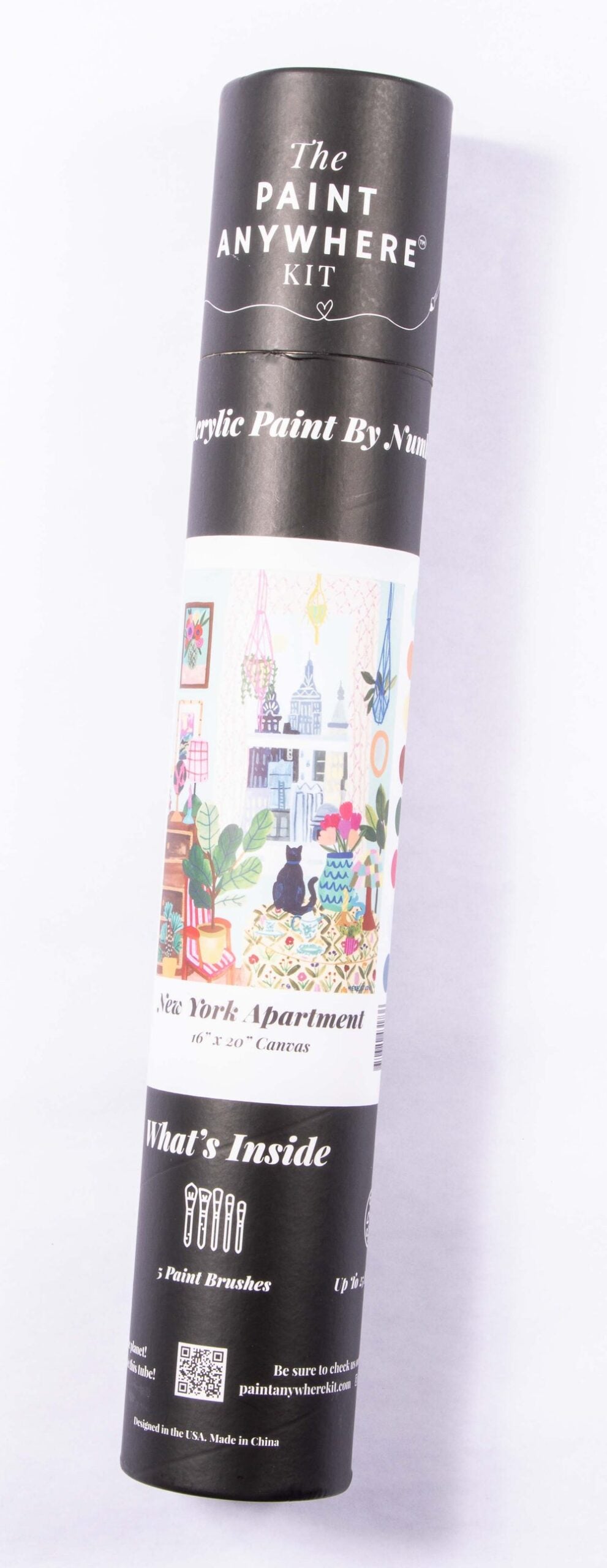 New York Apartment Paint-By-Numbers Kit