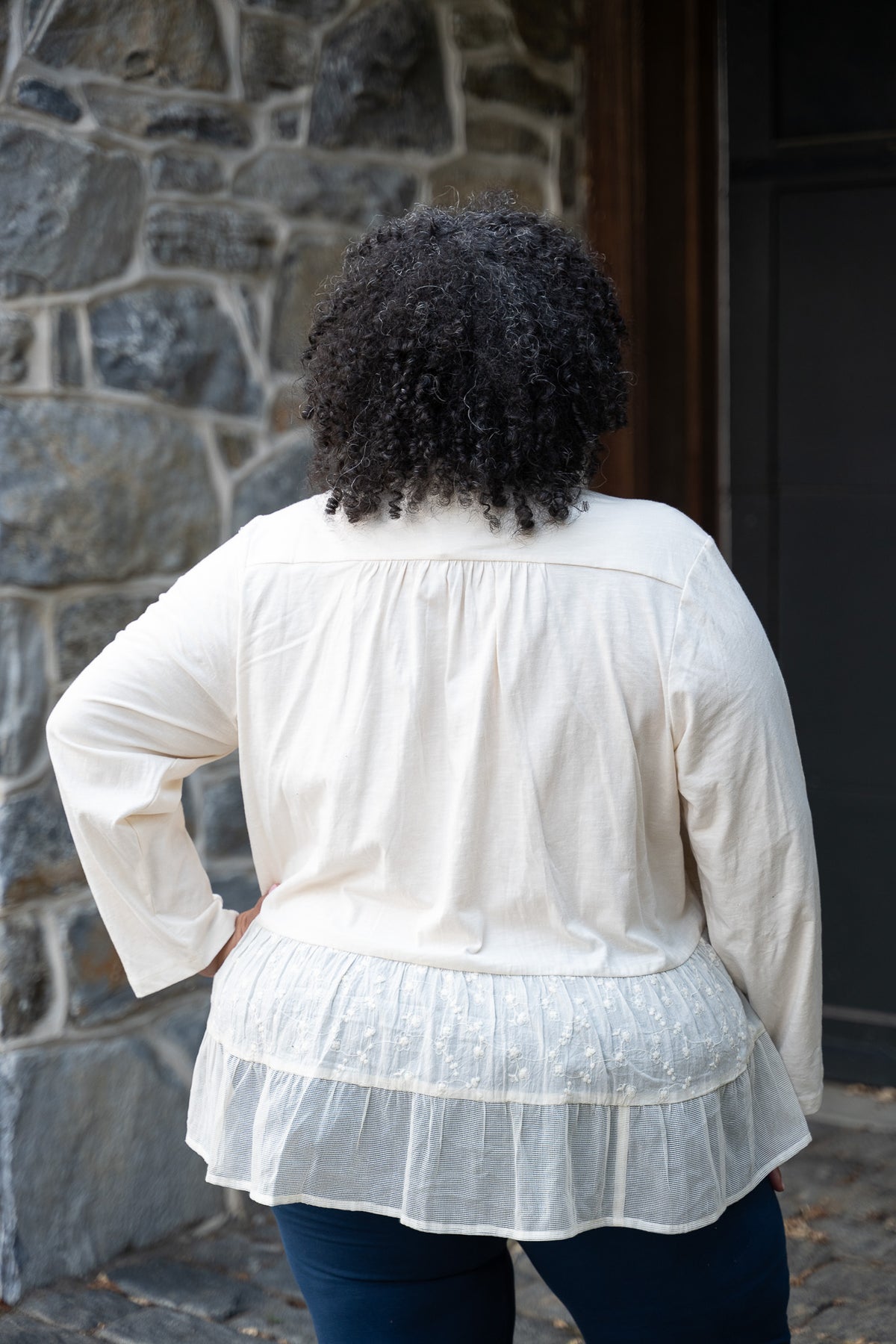 Nostalgia Blouse in Ecru