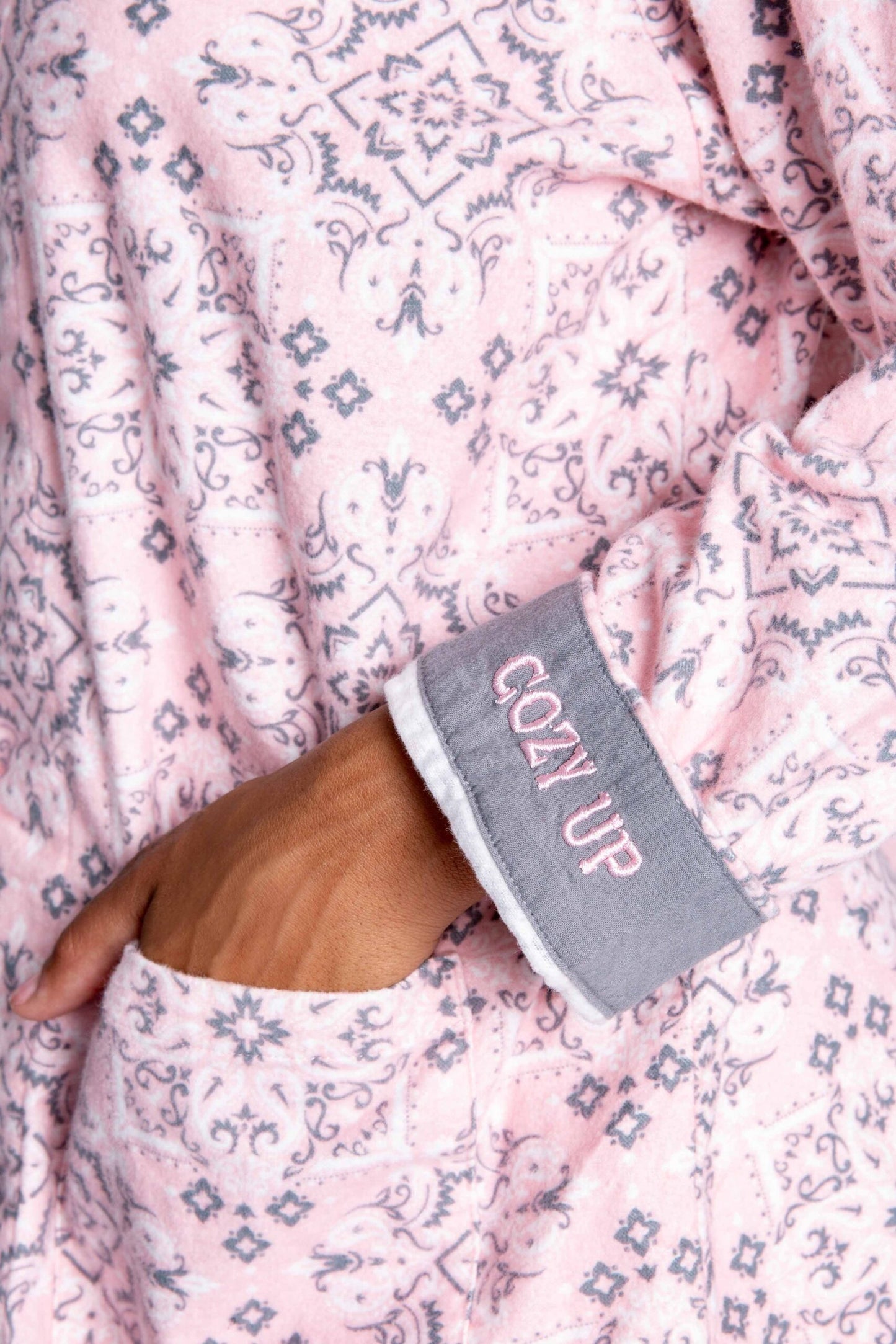 Blush Bandana Pajamas and Headband Set