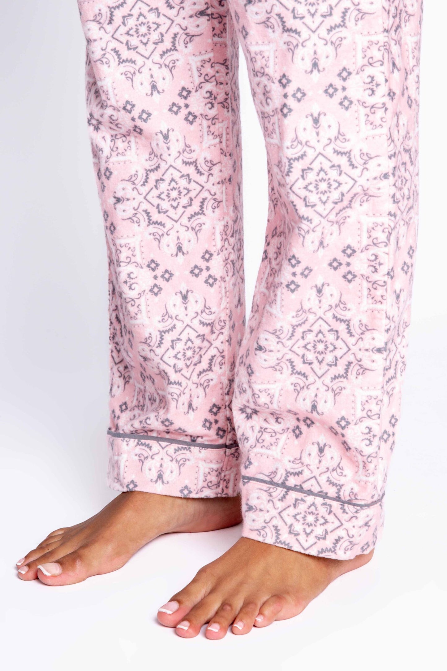 Blush Bandana Pajamas and Headband Set
