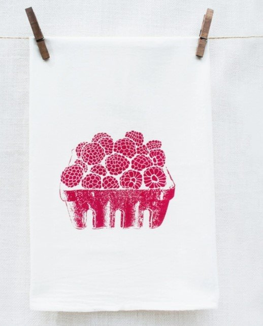 Raspberry Kitchen Towel