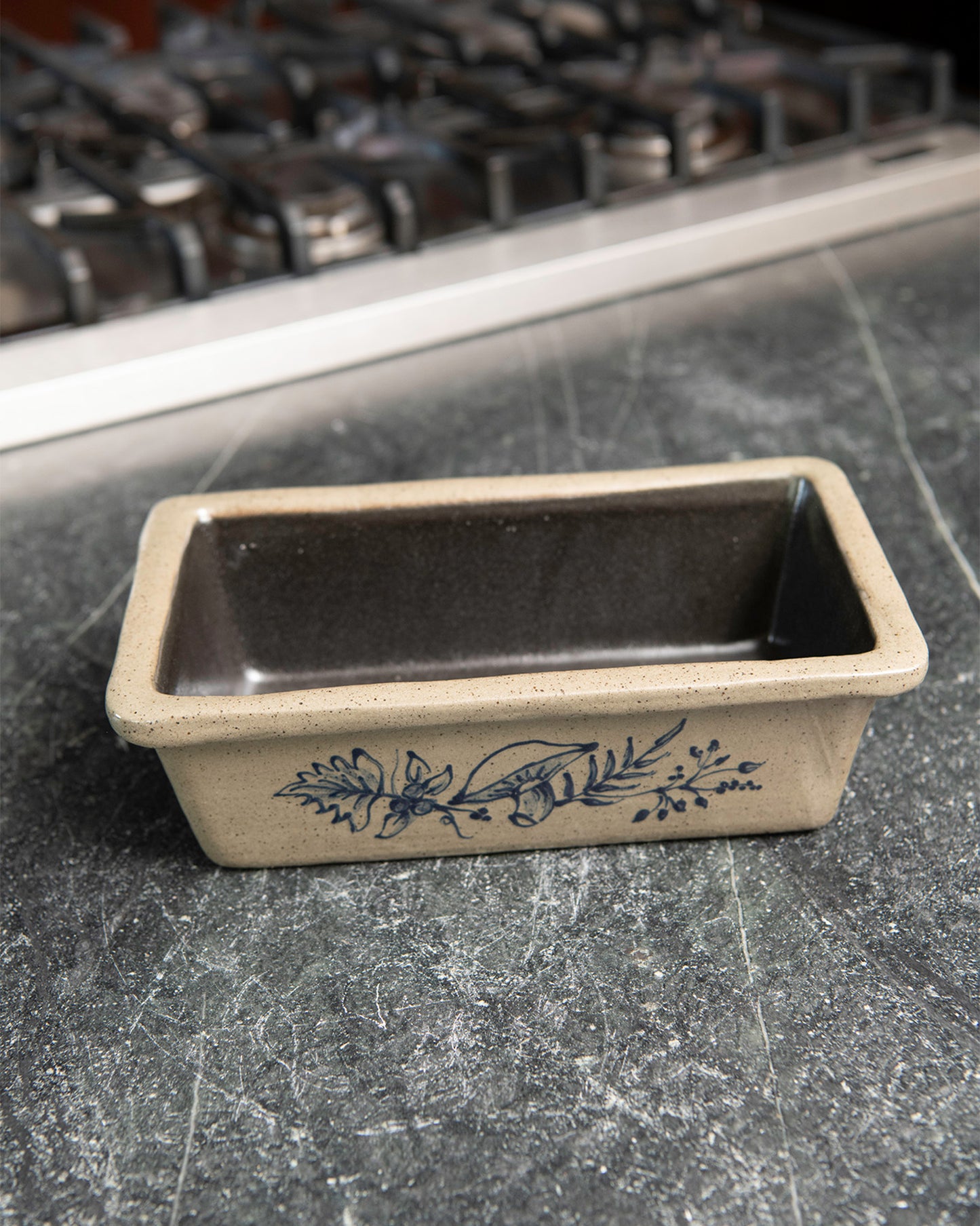 Fall Harvest Ceramic Loaf Pan