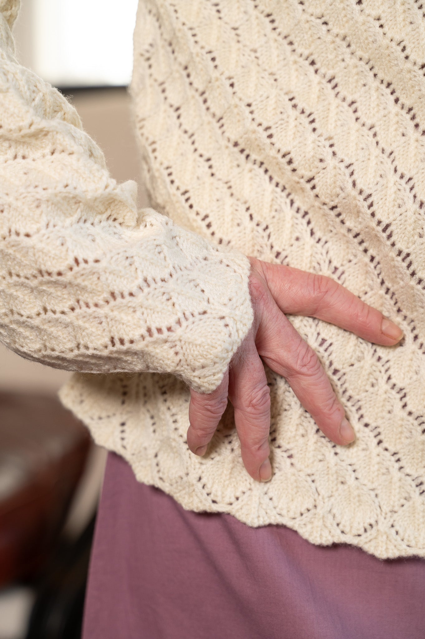 Precious Crochet Open Cardigan