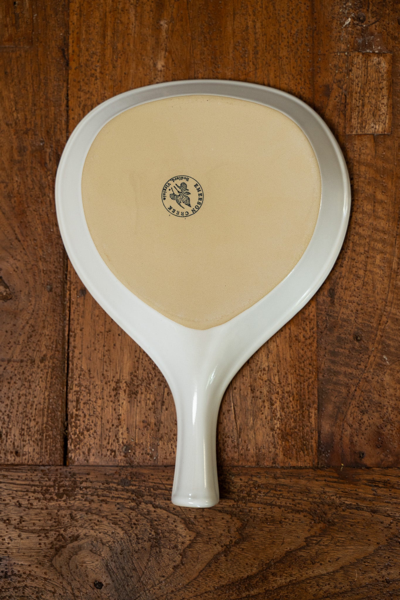 The Brookline Skillet Plate in Ivory