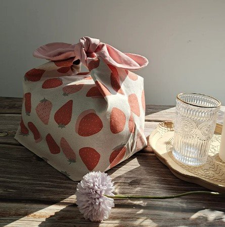 Strawberry Reusable Tote Bag