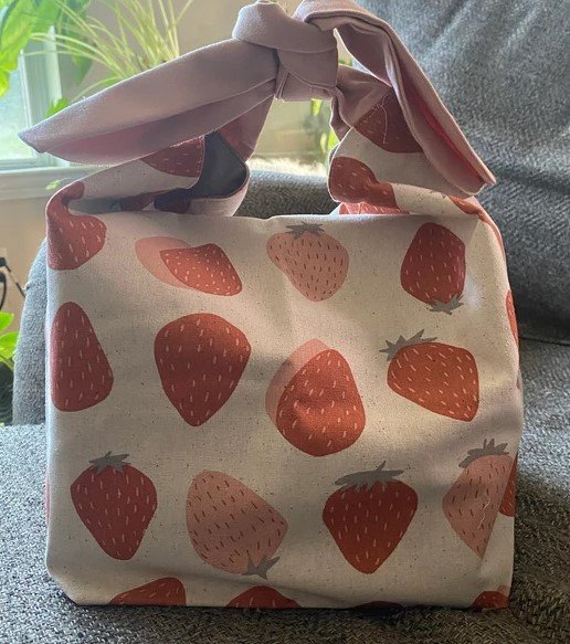 Strawberry Reusable Tote Bag