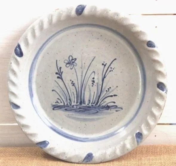 Wildflower Ceramic Pie Plate