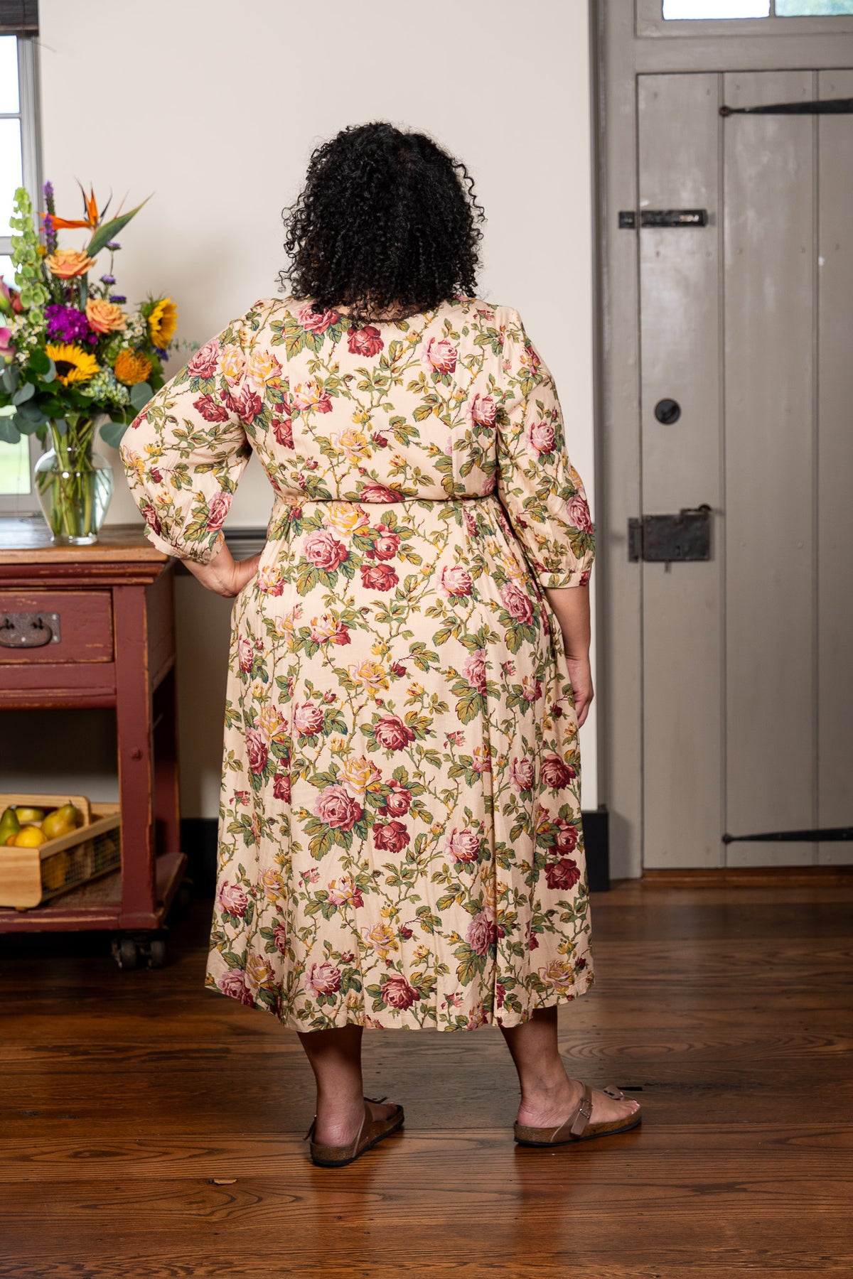 Winter Rose Dress