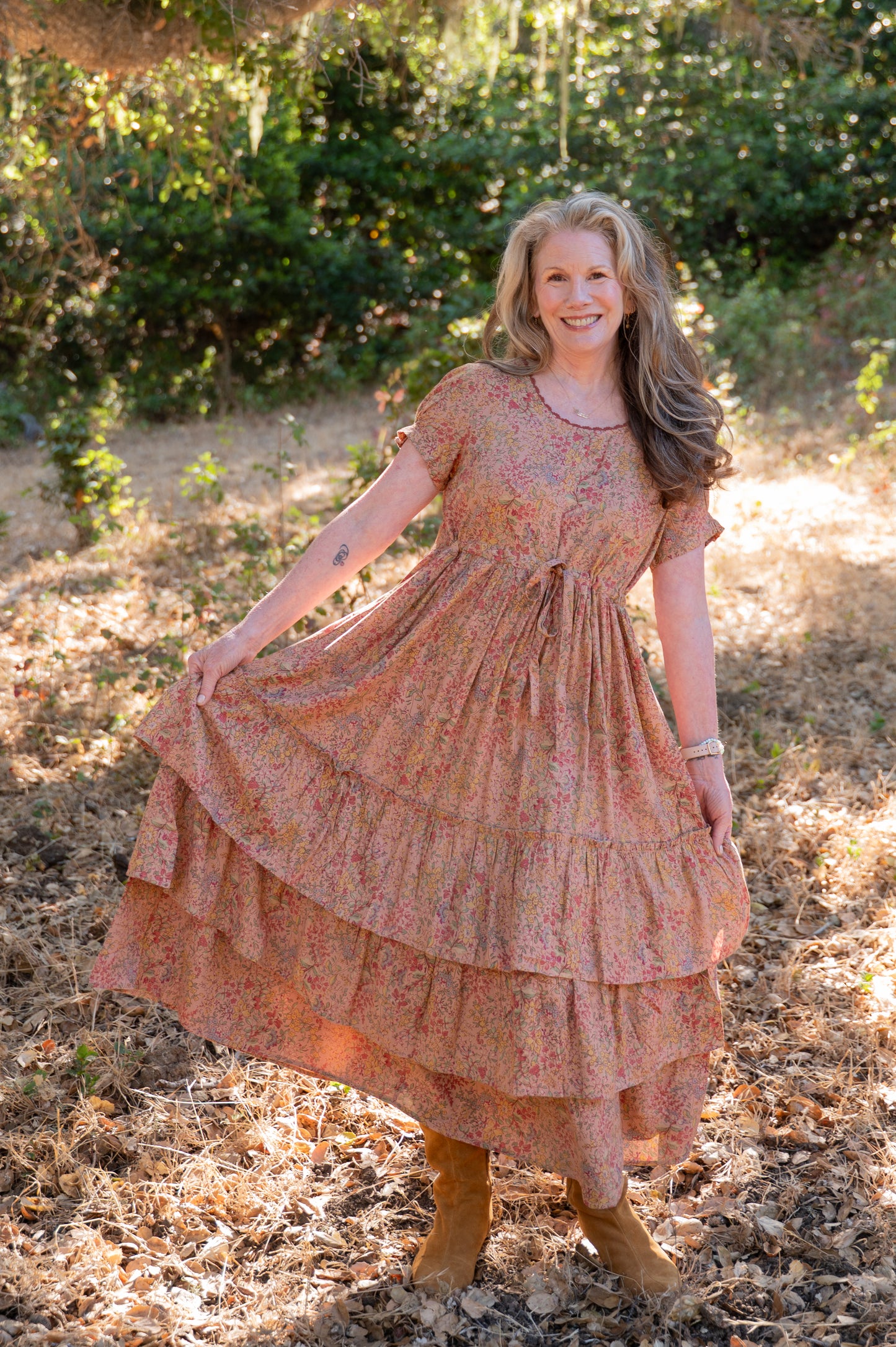 The Allison Fancy Flounce Dress