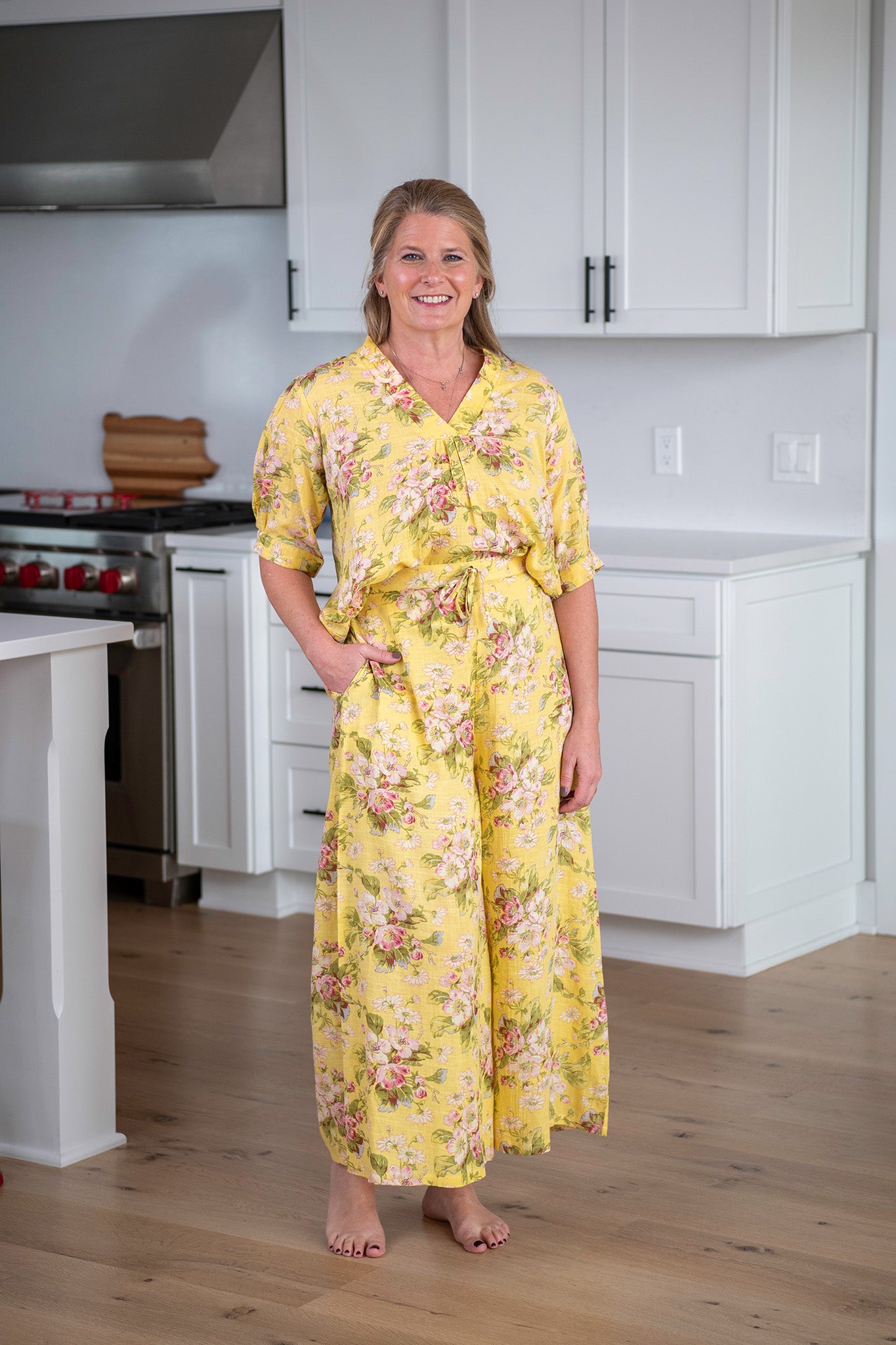 Apple Blossom Pajama Set