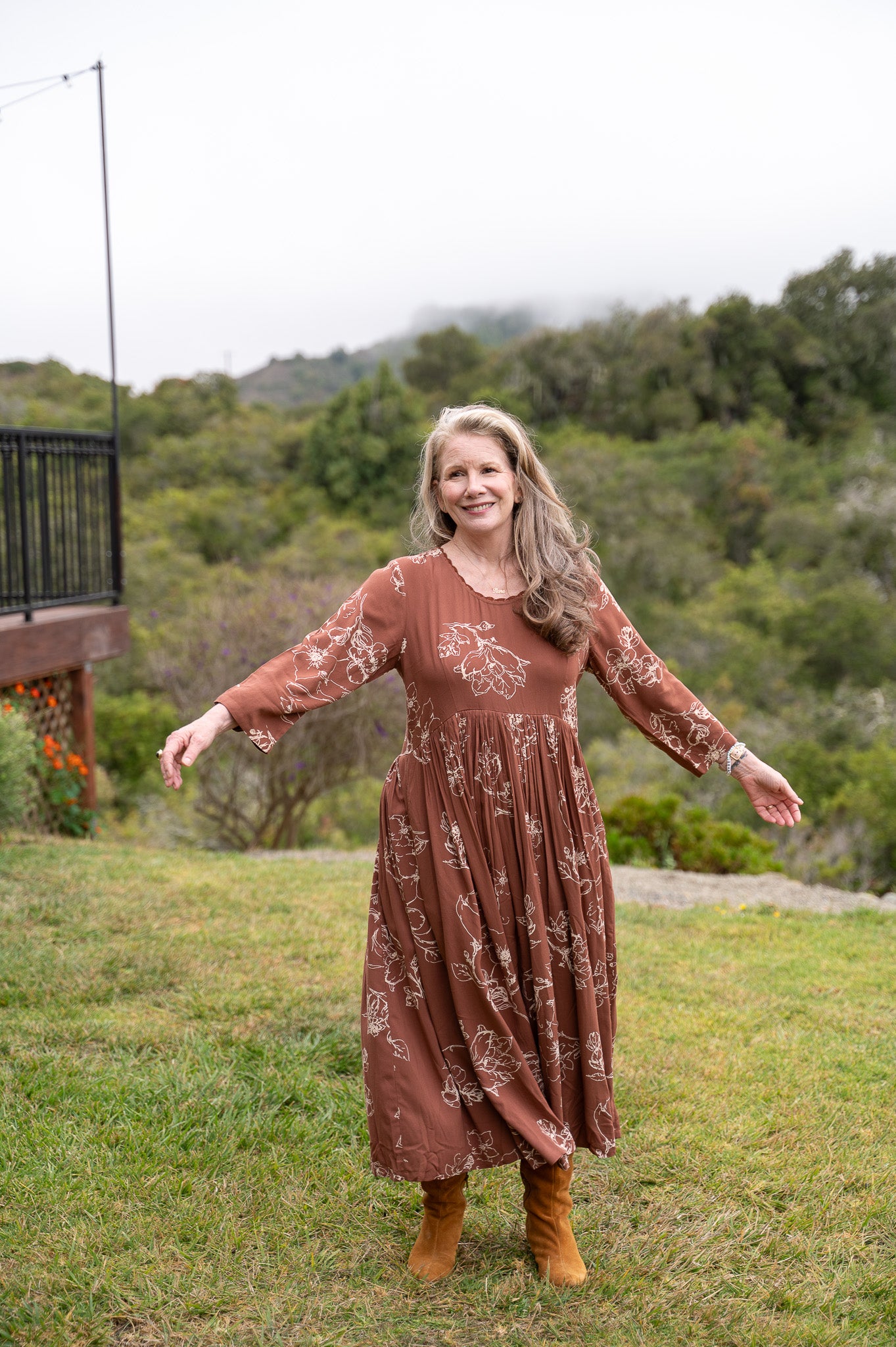 The Autumn Rose Dress
