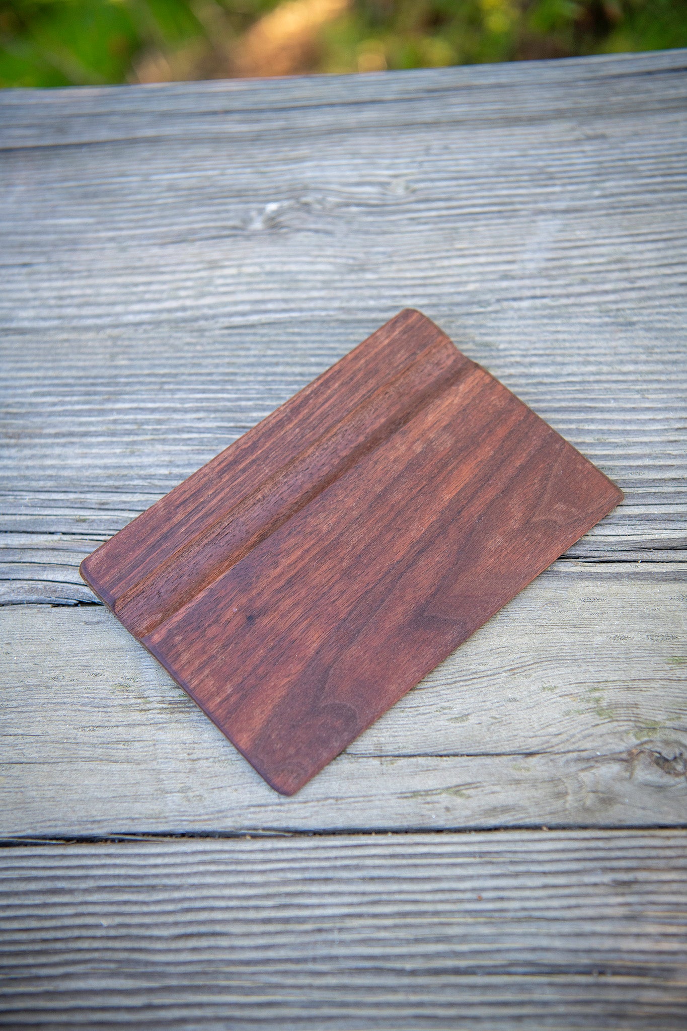 Bench Scraper in Walnut