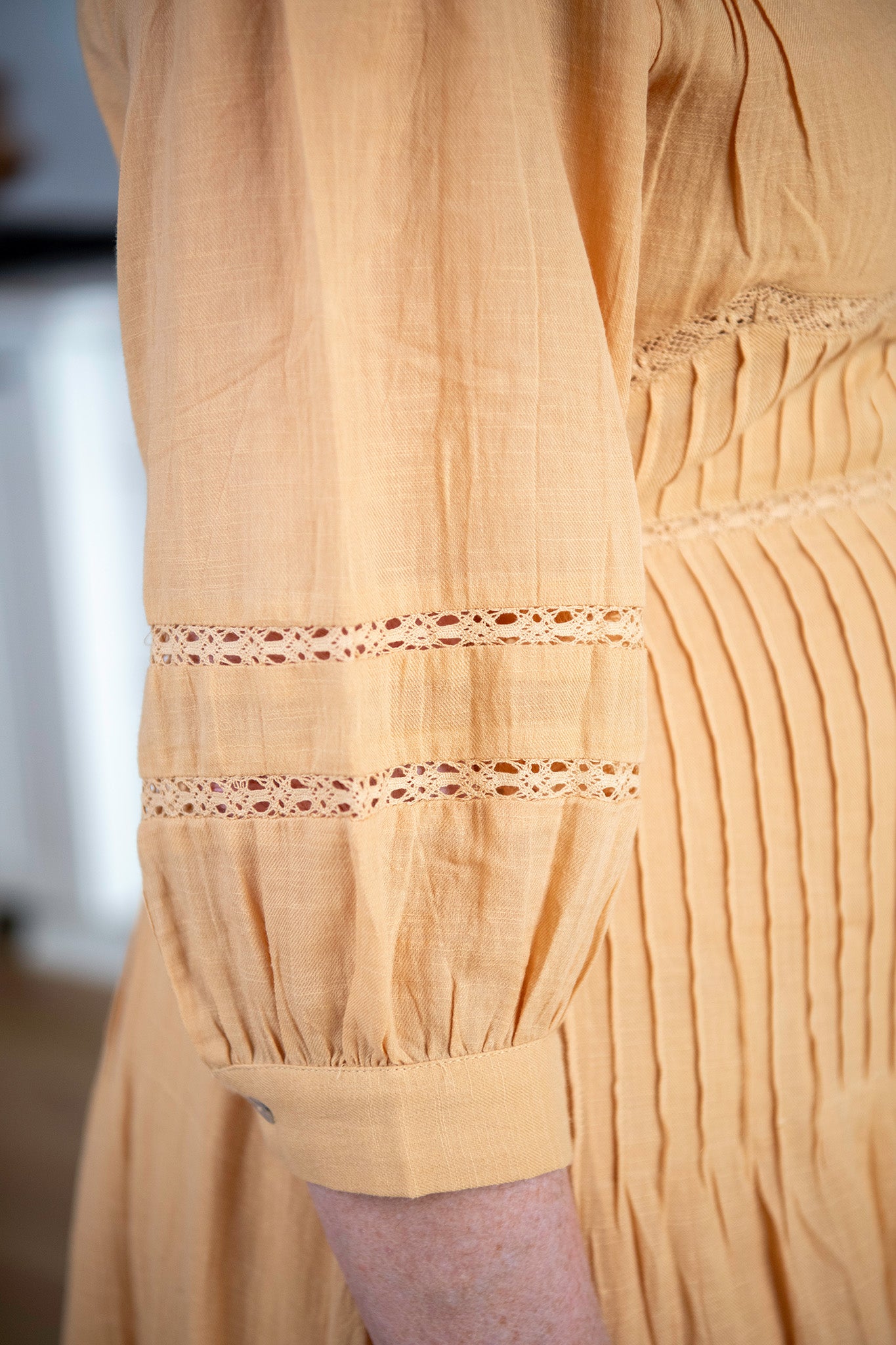 The Bespoke Dress in Golden Yellow