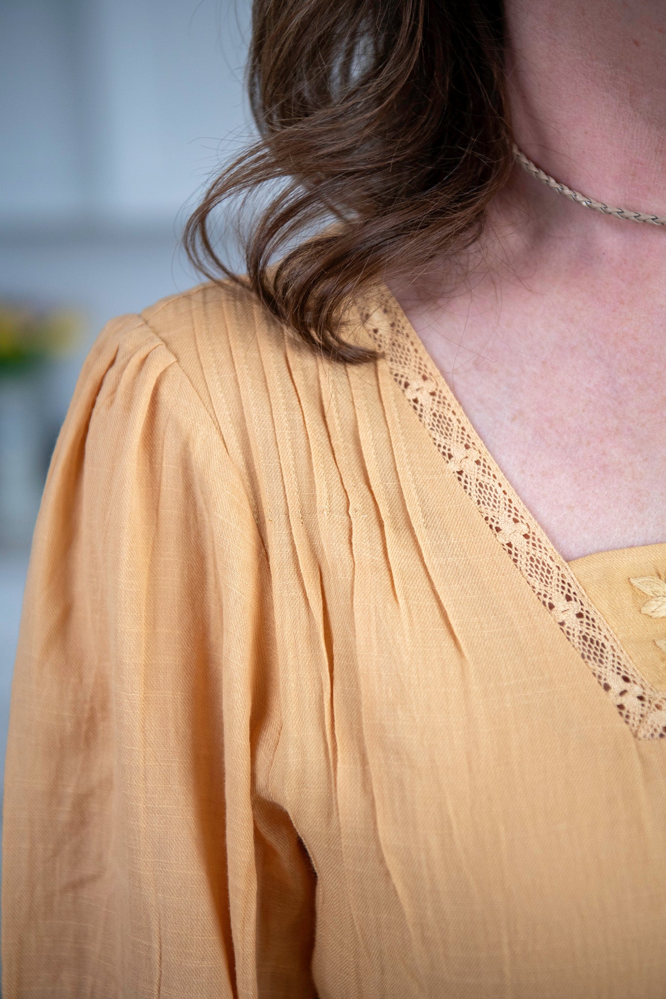 The Bespoke Dress in Golden Yellow