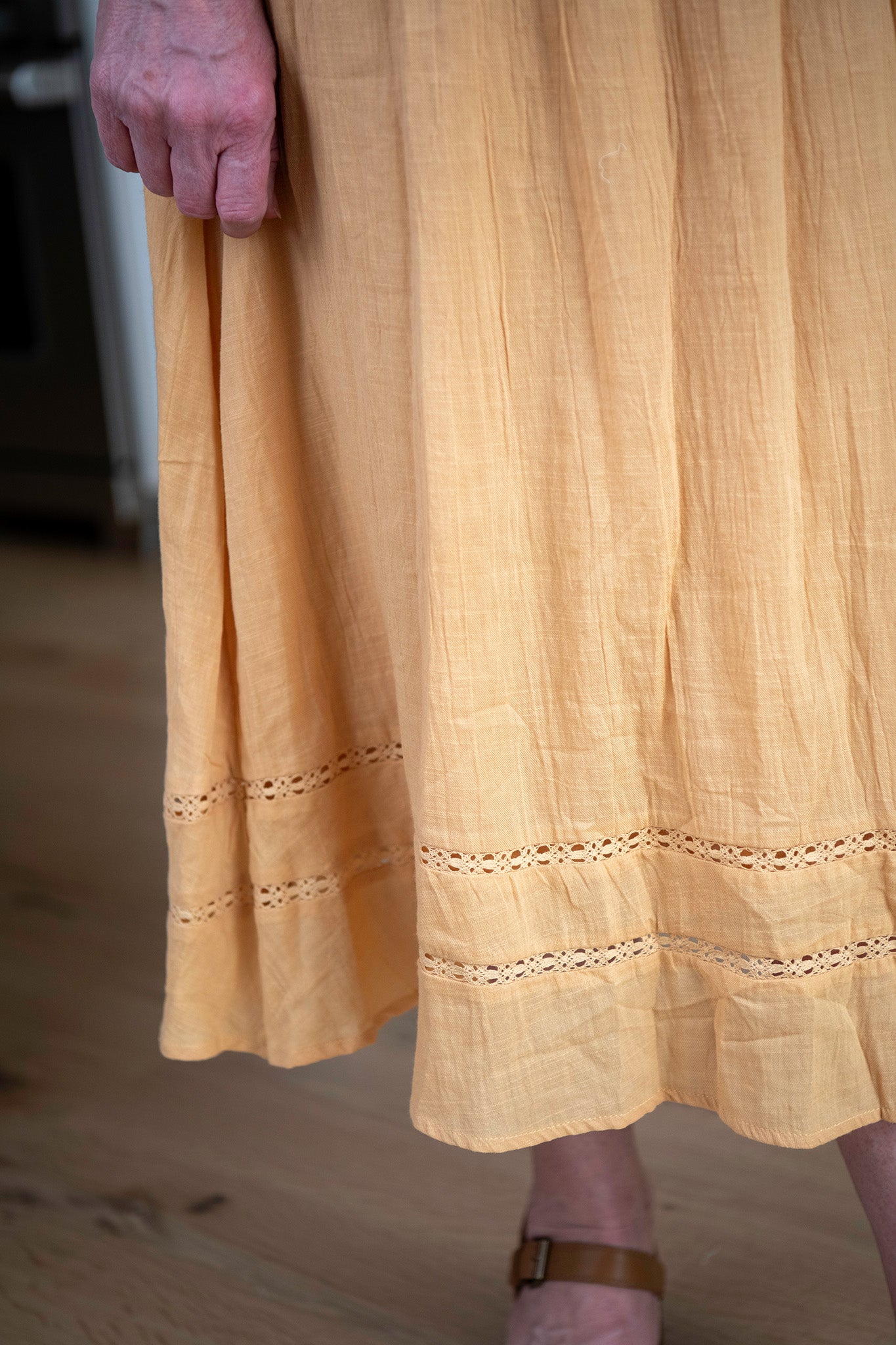 The Bespoke Dress in Golden Yellow