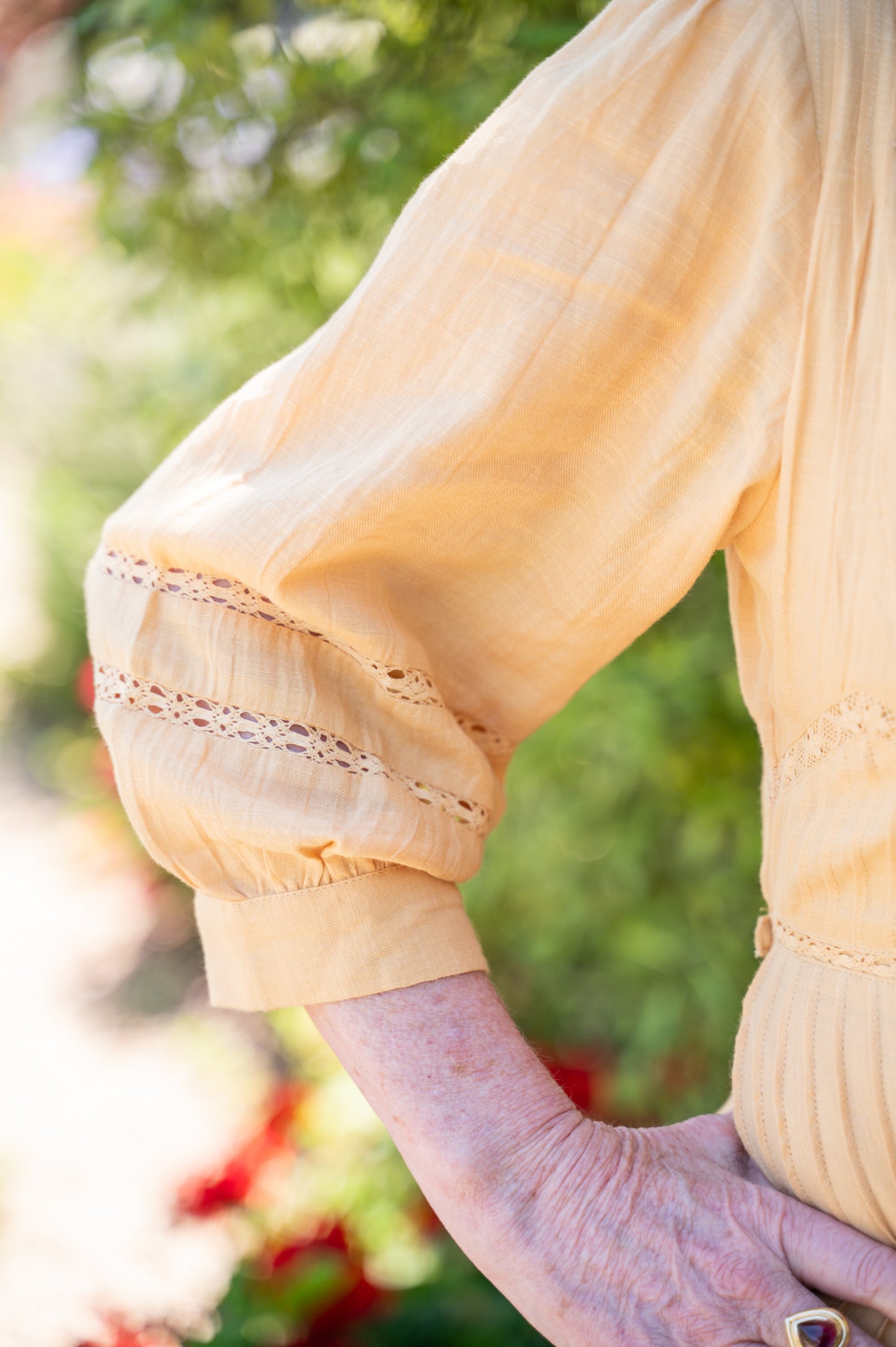 The Bespoke Dress in Golden Yellow